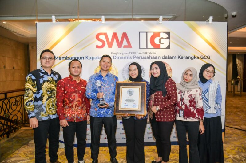 Konsisten, PT Pegadaian Pertahankan Predikat Most Trusted Company dalam Ajang CGPI 2025