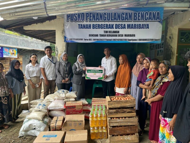 Peduli Warga Terdampak Tanah Gerak di Purbalingga, Pegadaian Salurkan Bantuan