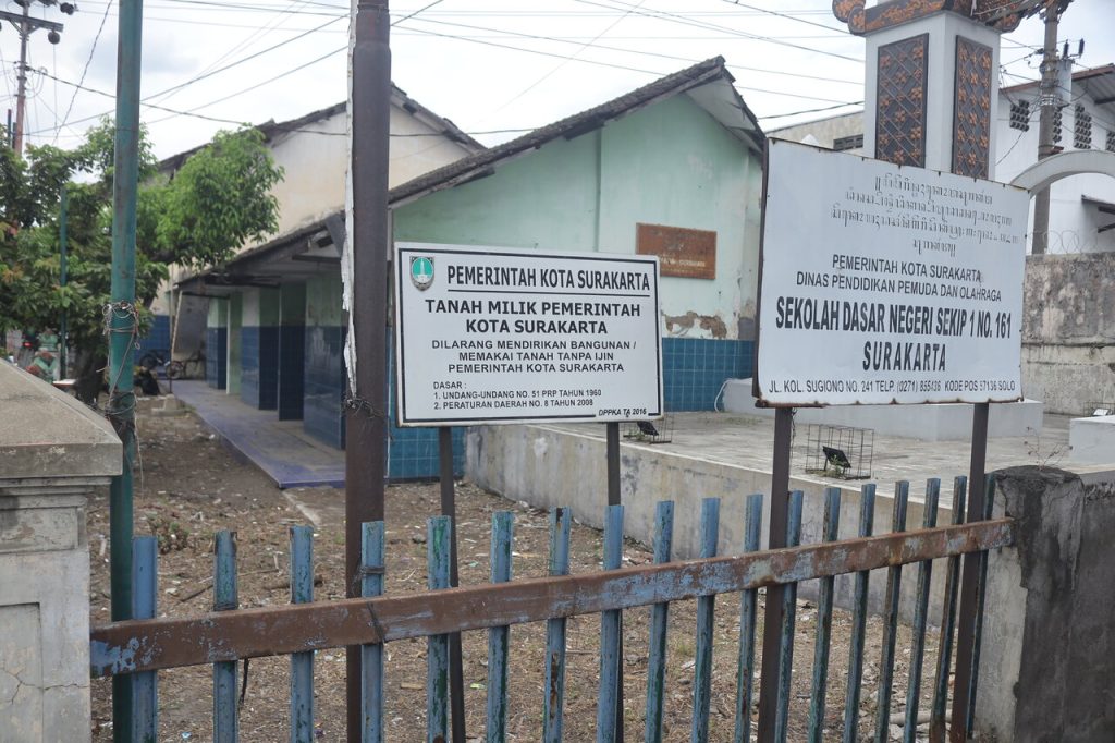 Aset Eks SDN Sekip Kota Solo Surakarta UPTD PAD BPKAD