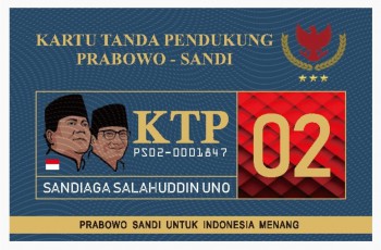 KTP Prabowo, Riuh Kampanye Berlanjut Usai Pemilu