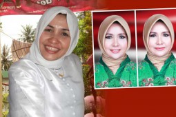 Calon Anggota DPD Cantik: Coblos Irunge hingga Foto Editan