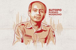Sutopo Berjuang Lawan Hoax Bencana dan Kanker