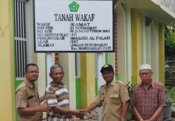 Belajar dari Masjid di Sukoharjo, Cegah Tanah Wakaf Diagunkan