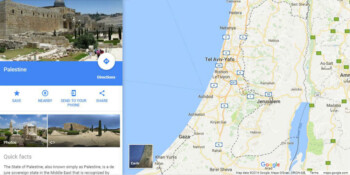 Heboh Palestina Hilang Lagi di Google Maps, Begini Penjelasannya