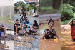 Aneh-Aneh, 5 Aksi Protes Jalan Rusak Bikin Tepok Jidat
