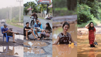 Aneh-Aneh, 5 Aksi Protes Jalan Rusak Bikin Tepok Jidat