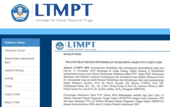 Daftar SNMPTN 2020 Wajib Registrasi LTMPT