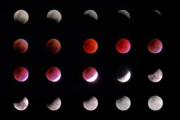 Diawali Gerhana Bulan Penumbra, Ditutup Gerhana Matahari Total