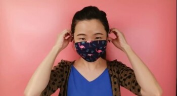 Begini Cara Tepat Menyimpan Masker Kain Saat Mau Makan