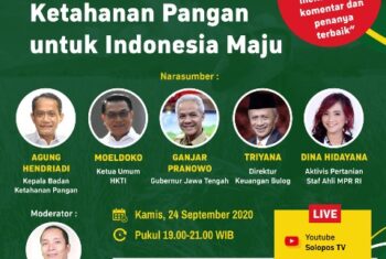 Peringati Hari Tani, Diskusi Virtual Solopos akan Bahas Tuntas Permasalahan Pertanian