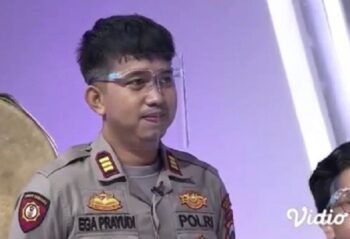 Setia Temani Tukul Arwana, Ini Potret Kece Ega Prayudi Berseragam Polisi di Instagram