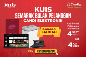 Kuis Semarak Bulan Pelanggan Candi Elektronik