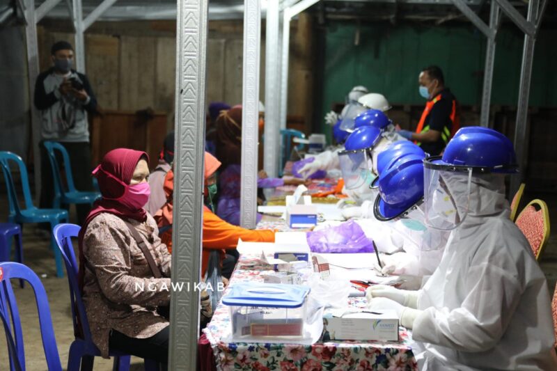 Pemkab Ngawi Akan Rapid Test Seluruh Pedagang, Ditargetkan Rampung Sepekan