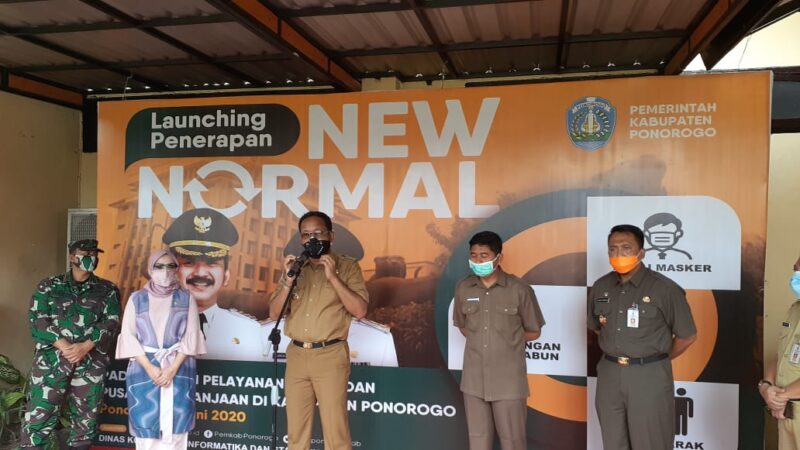 Kabupaten Ponorogo Mulai Uji Coba New Normal