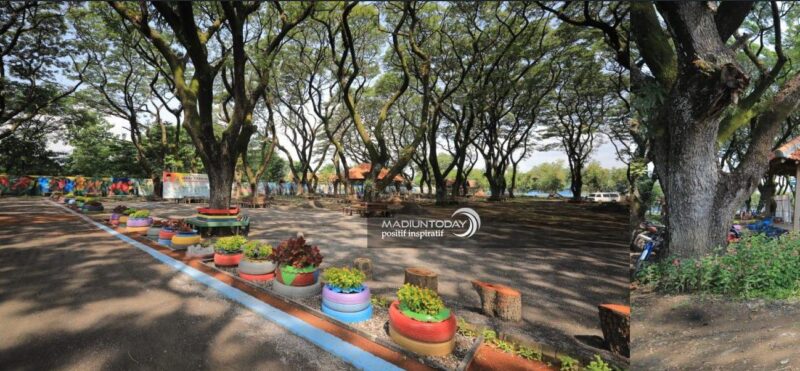 Jadi Objek Wisata Baru, Taman Agrowisata PDAM Madiun Manfaatkan Barang Bekas Proyek
