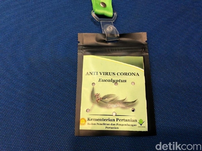 Kalung “Antivirus” Corona Kementan Ternyata Jamu, BB Litvet Tak Klaim Antivirus