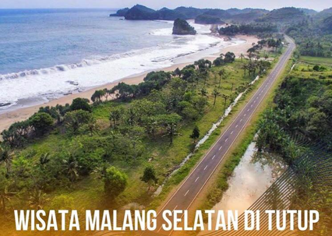 Sempat dibuka, Tempat Wisata di Malang Selatan Kembali ditutup Karena Ini