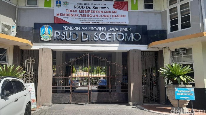 Tenaga Kesehatan RSUD dr Soetomo Surabaya Meninggal karena Covid-19