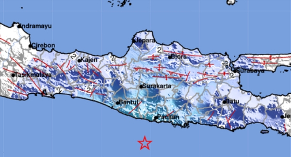 Gempa Pacitan 5,1 Magnitudo Dirasakan Kuat hingga Blitar