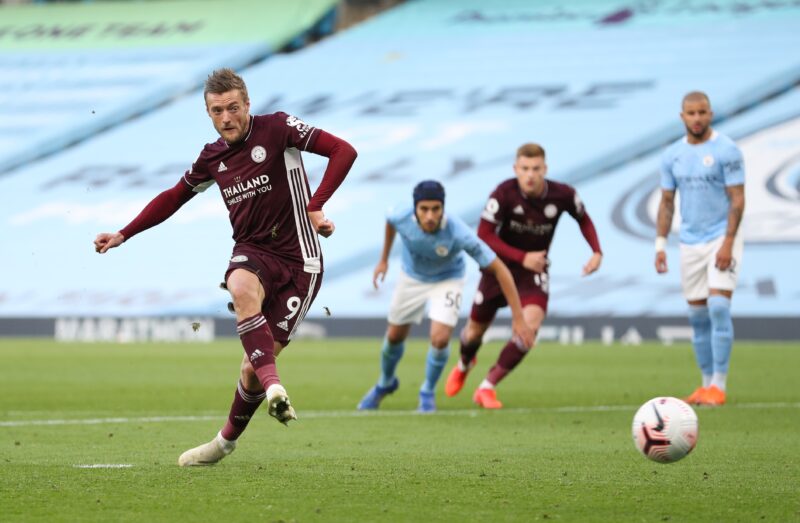 Rahasia Jamie Vardy Bawa Leicester City Bantai Manchester City 5-2,Tahu Cara Dapat Penalti