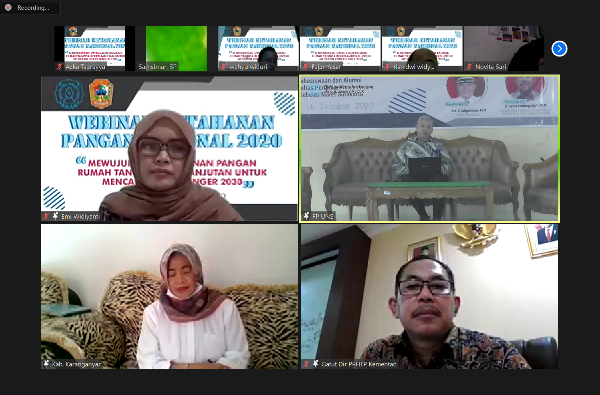 Hari Pangan: FP UNS Ajak Bersinergi Wujudkan Ketahanan Pangan Keluarga