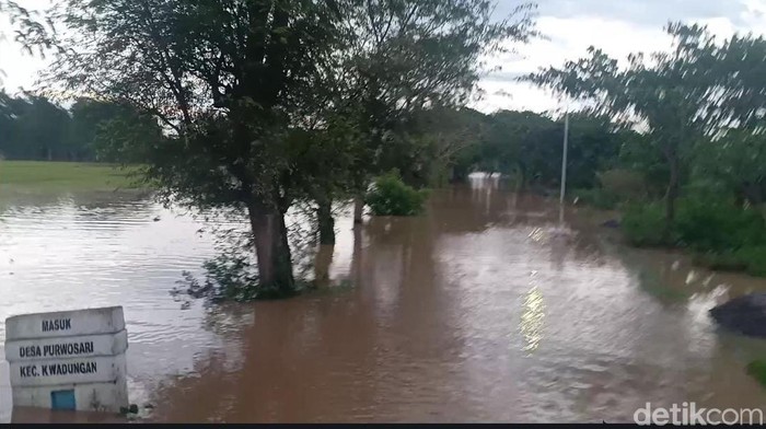 Sungai Madiun Meluap, 3 Kecamatan di Ngawi Kebanjiran