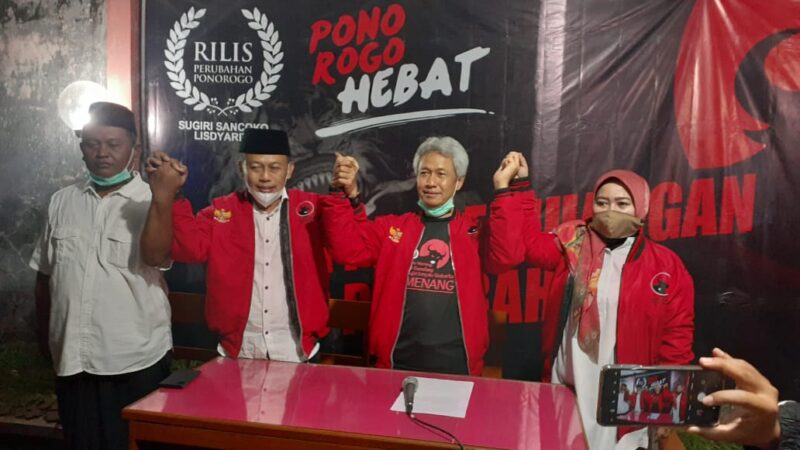 Quick Count Internal Raih 65% Suara, Cabup Sugiri : Ini Kemenangan Masyarakat Ponorogo