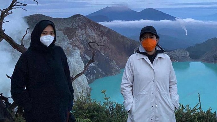 Daki Gunung Ijen, Puan Maharani Terpesona Banyuwangi