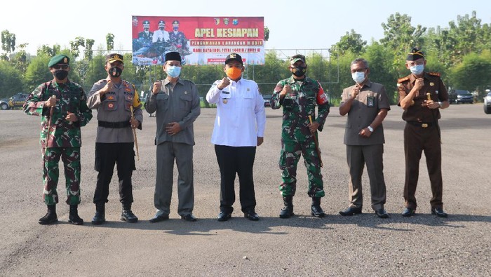 Adang Pemudik, Ngawi Siapkan 450 Personel Jaga Perbatasan Jatim