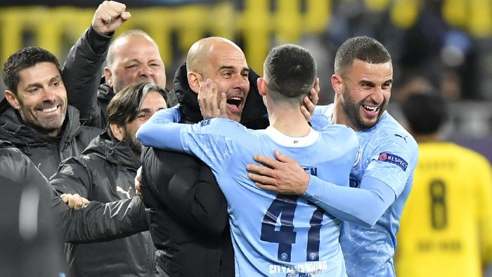 Tak Terkalahkan di Liga Champions, City Jaga Asa Raih Quadruple