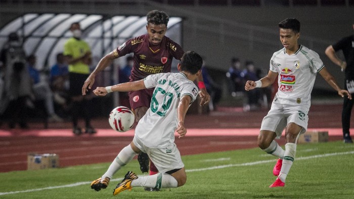 Perebutan Juara III Piala Menpora: 10 Pemain PSS Kalahkan PSM