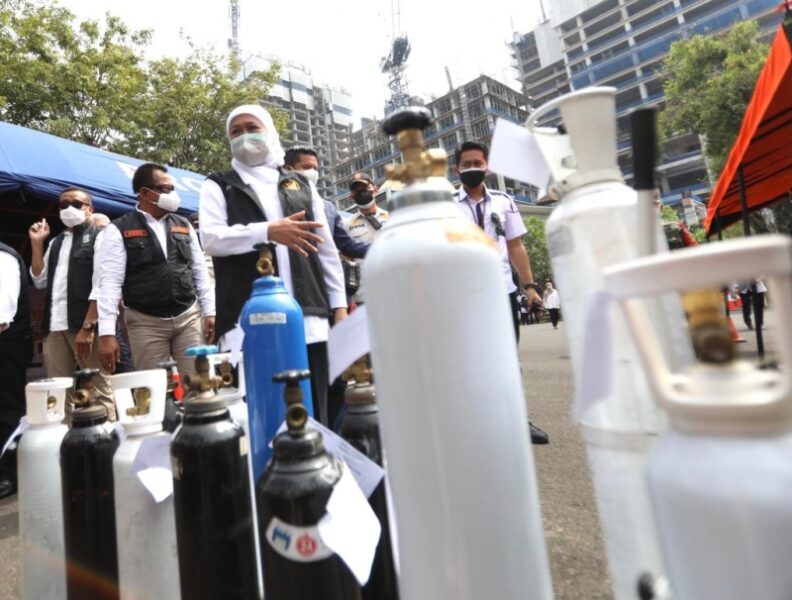 Pemprov Jatim Sediakan Oksigen Medis Bagi Pasien Covid-19 yang Isoman