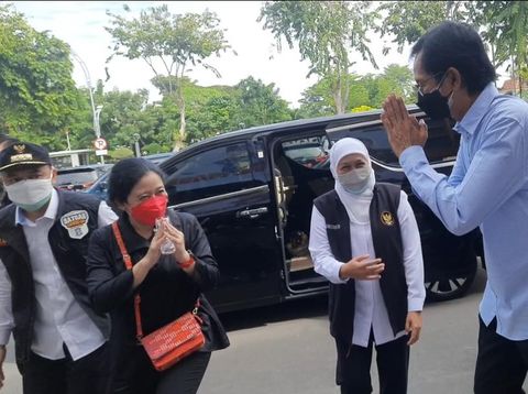 Puan Maharani Datang, Vaksinasi Covid-19 Dihentikan, dan Warga Kecewa