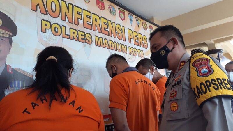 Kompak Banget! Pasangan Kekasih di Madiun Dalangi Aksi Pencurian