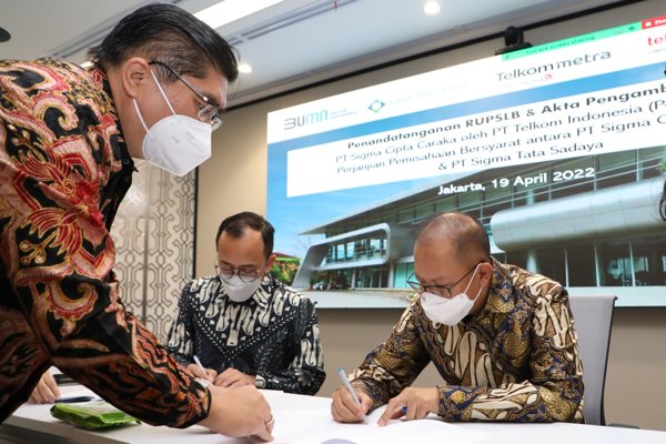 Perkuat Bisnis B2B IT Digital Services, Telkom Guyurkan Rp2,6 Triliun ke TelkomSigma