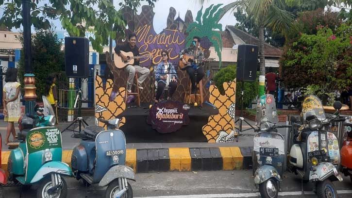 Rampung Digelar, Ngabuburit Heppiii di Madiun Dimeriahkan Komunitas Scooter, Beatbox dan Karta