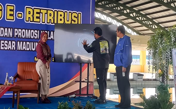 Tak Mau Ada Kebocoran PAD, Pemkot Madiun Mulai Menerapkan E-Retribusi di Pasar Besar