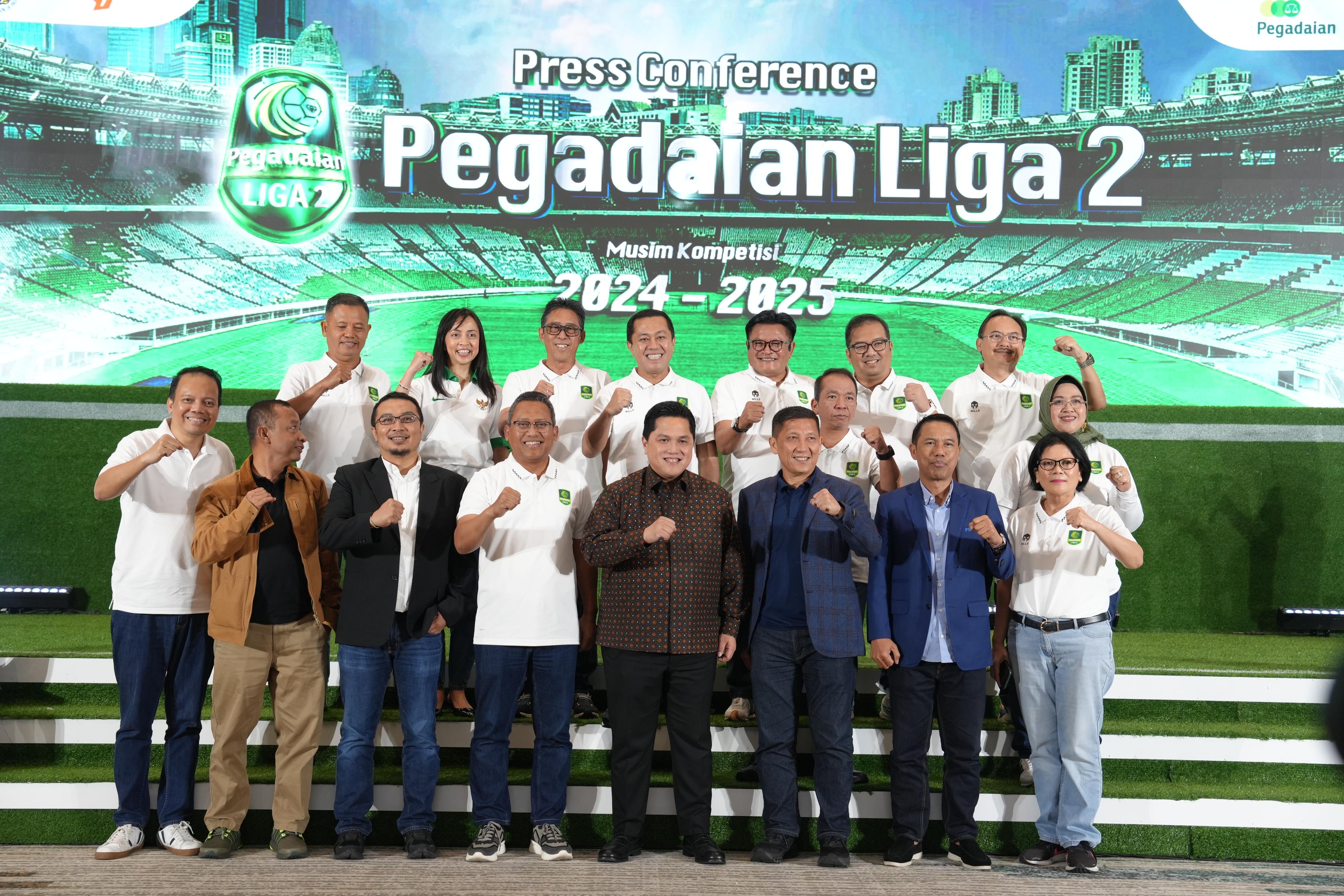 Pegadaian Liga 2 Kembali Bergulir, Erick Thohir: Harus Solid Bangun Sepak Bola Bersih