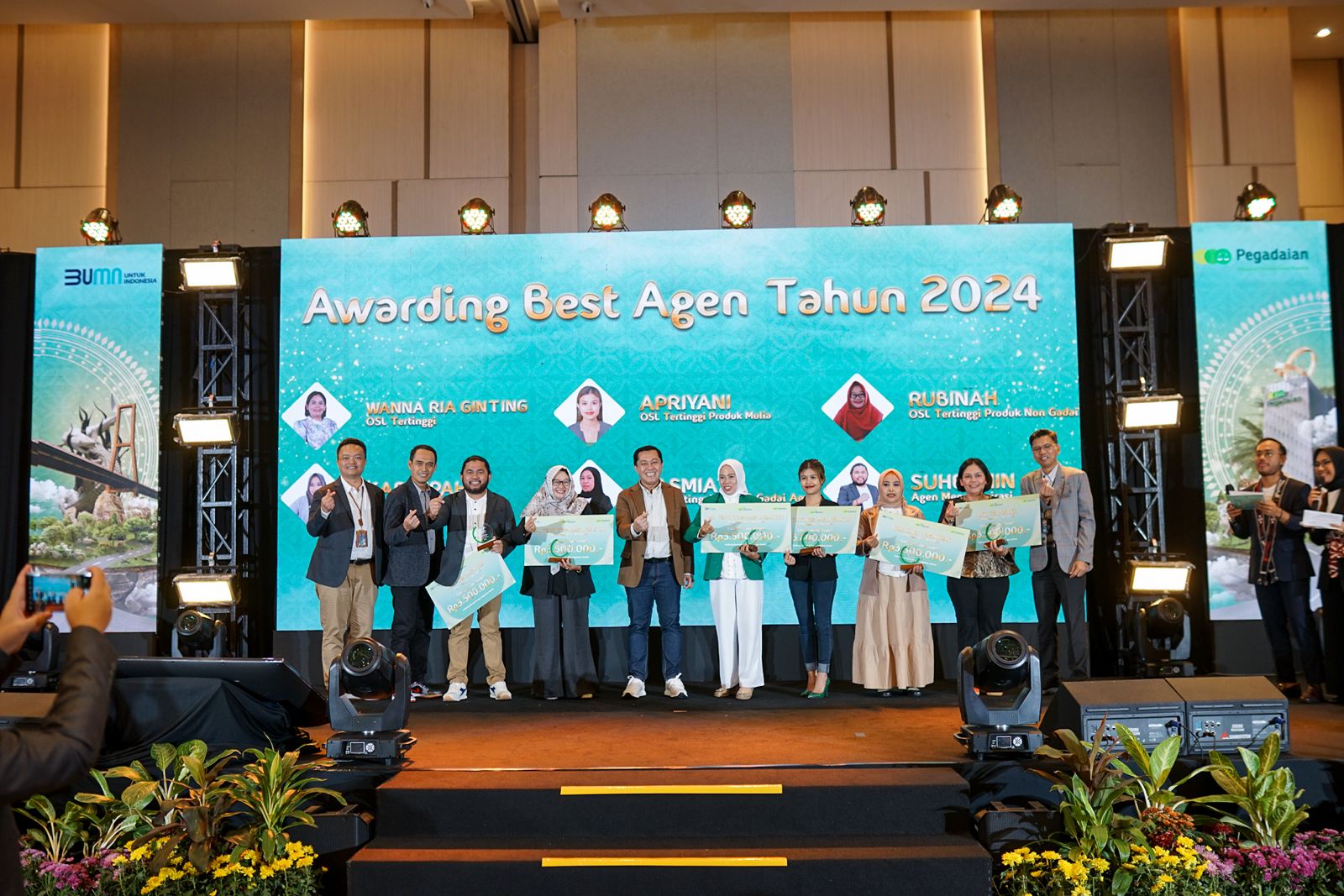 Apresiasi Agen Hebat, Pegadaian Gelar Agen Pegadaian Awards 2024