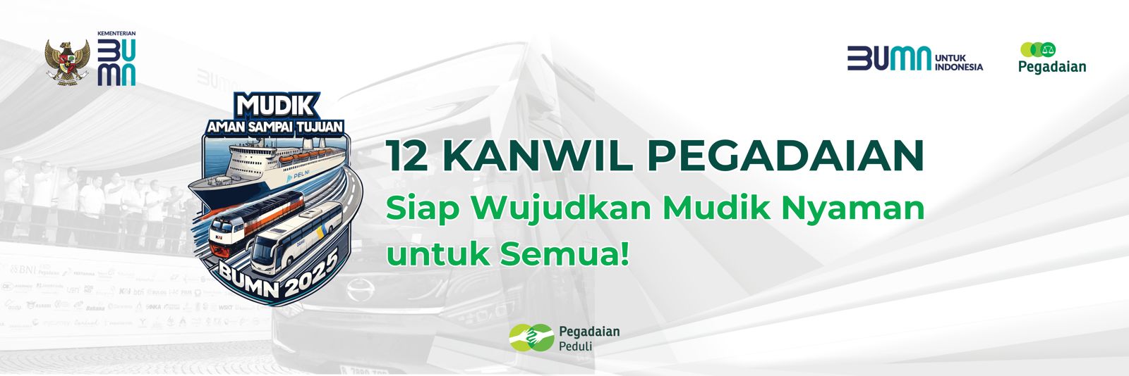 Pegadaian Bersama BUMN Lainnya Sediakan 100.000 Tiket Mudik Gratis 2025, Ini Jadwal Keberangkatannya