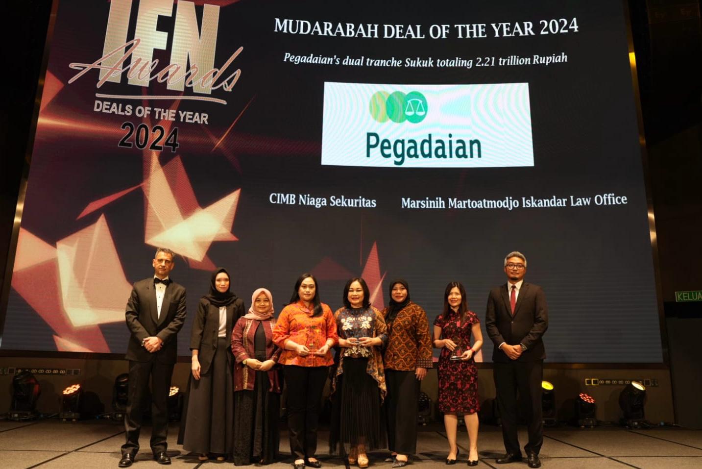 Komitmen Berikan Manfaat Investasi Bagi Masyarakat, Pegadaian Raih Penghargaan IFN Global Awards
