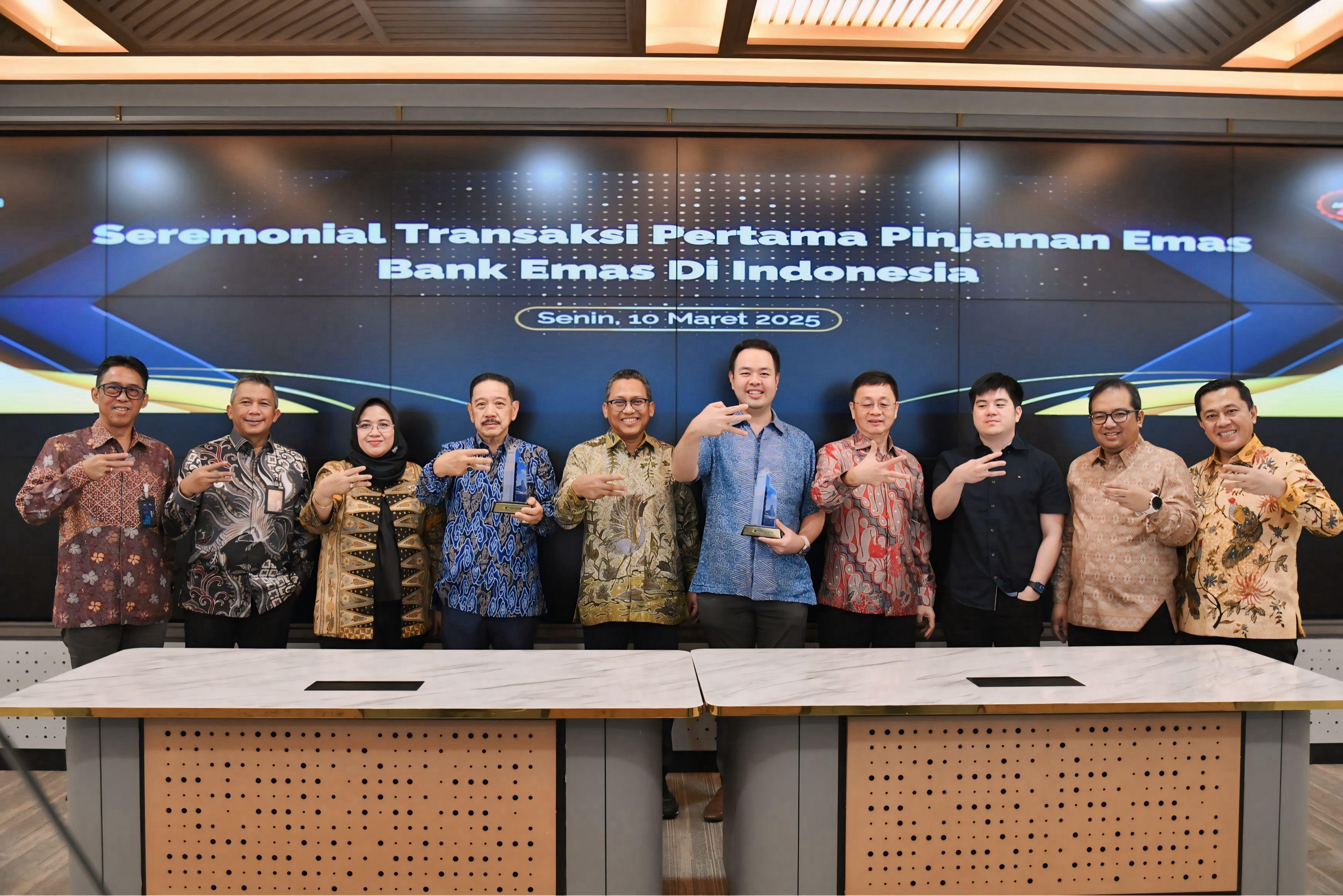 Bikin Terobosan, Bank Emas Pegadaian Salurkan Pinjaman Modal Emas kepada PT Lotus Lingga Pratama