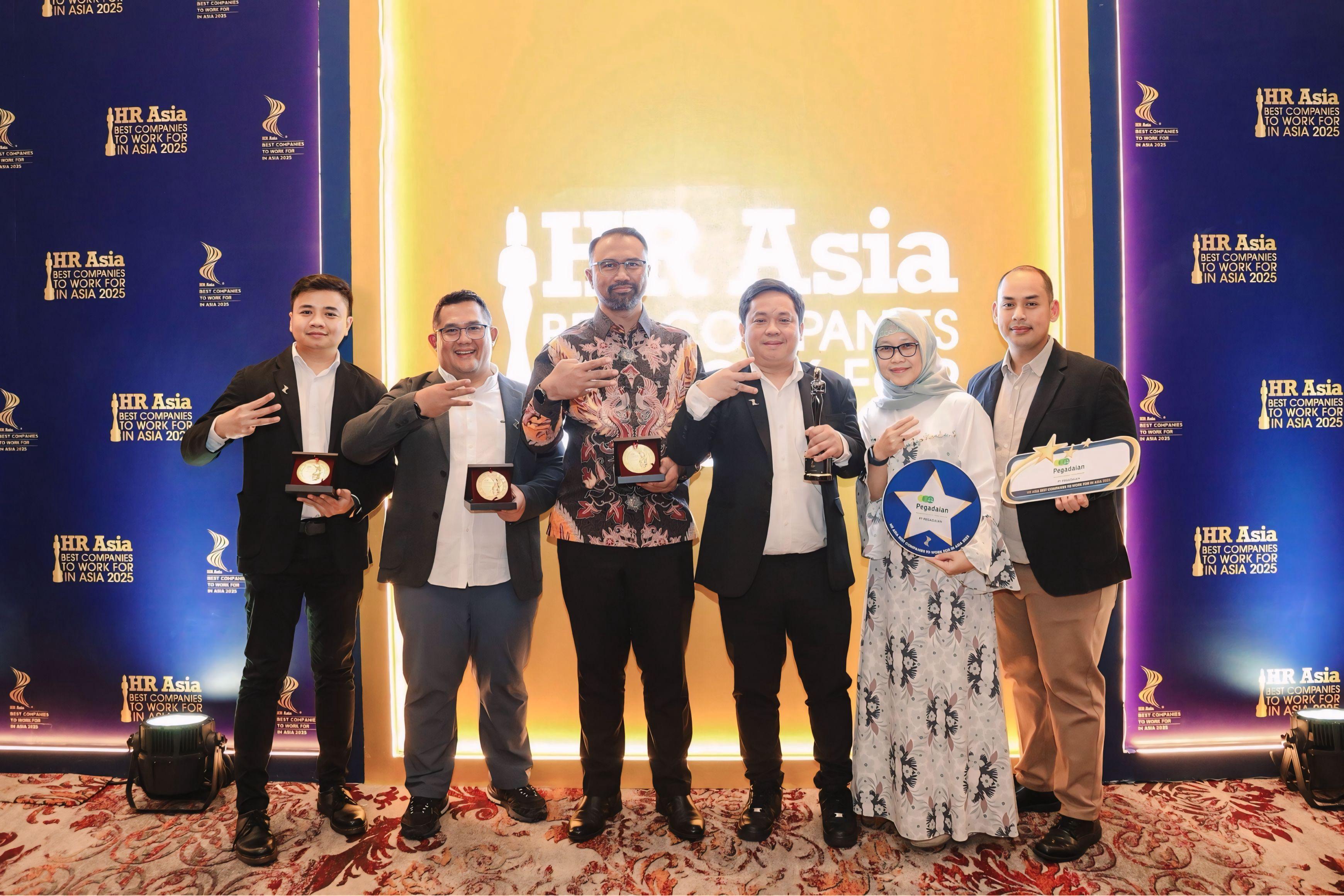 Pegadaian Kembali Raih Predikat The Best Company to Work For in Asia untuk Ketujuh Kalinya