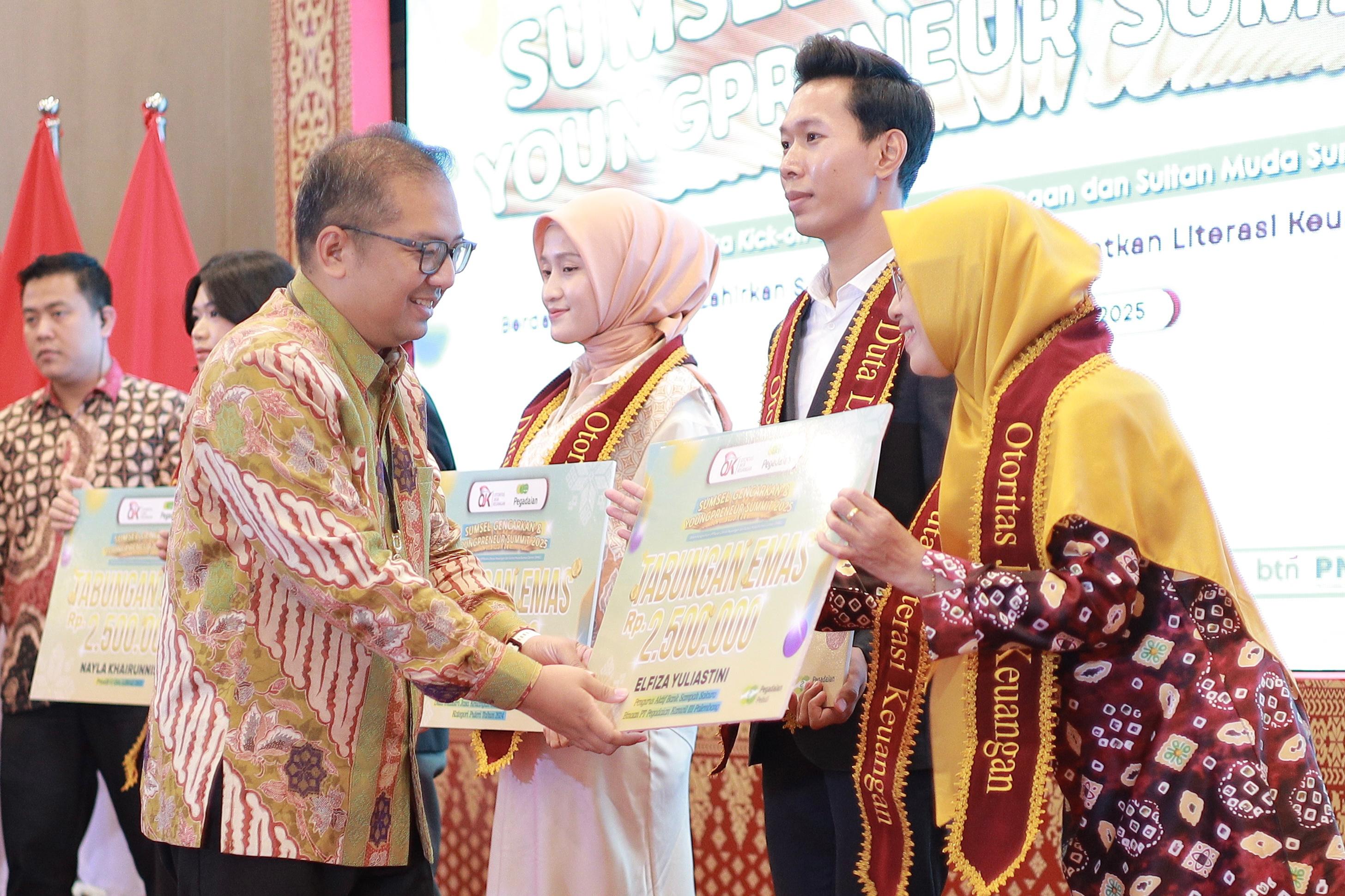 Pegadaian Bersama OJK Dukung Lahirnya 100.000 “Sultan Muda” Lewat Youngpreneur Summit 2025