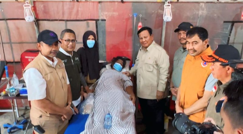 Presiden Prabowo Kunjungi Posko Kesehatan Pegadaian Peduli di Aceh Tamiang