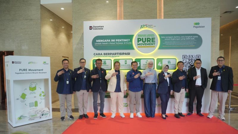 Pegadaian Inisiasi Gerakan PURE Movement, Aksi Nyata Peduli Bumi