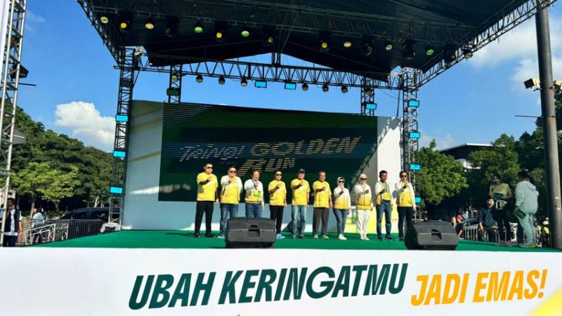 Tring Golden Run 2026 Jadi Sarana Pegadaian Edukasi Investasi Emas dan Peduli Atlet