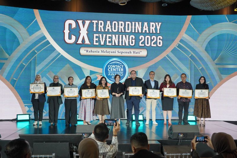 Melayani Sepenuh Hati, Pegadaian Raih Penghargaan Top CX Brand Award 2026