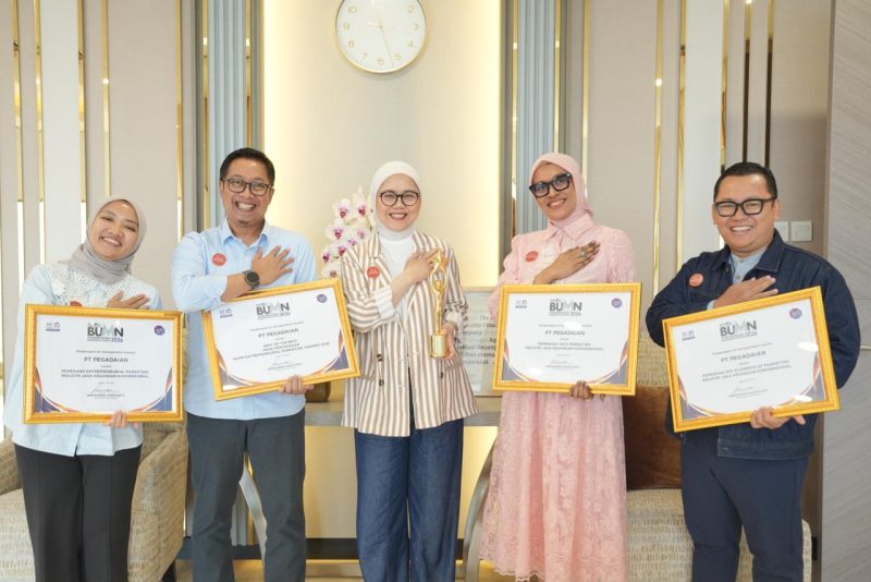 Melayani Sepenuh Hati, Pegadaian Raih Best of the Best di BUMN Entrepreneurial Marketing Awards 2026