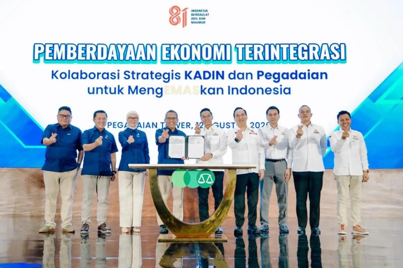 Pegadaian dan Kadin BerKolaborasi Perluas Ekosistem Emas dan Akses Pembiayaan